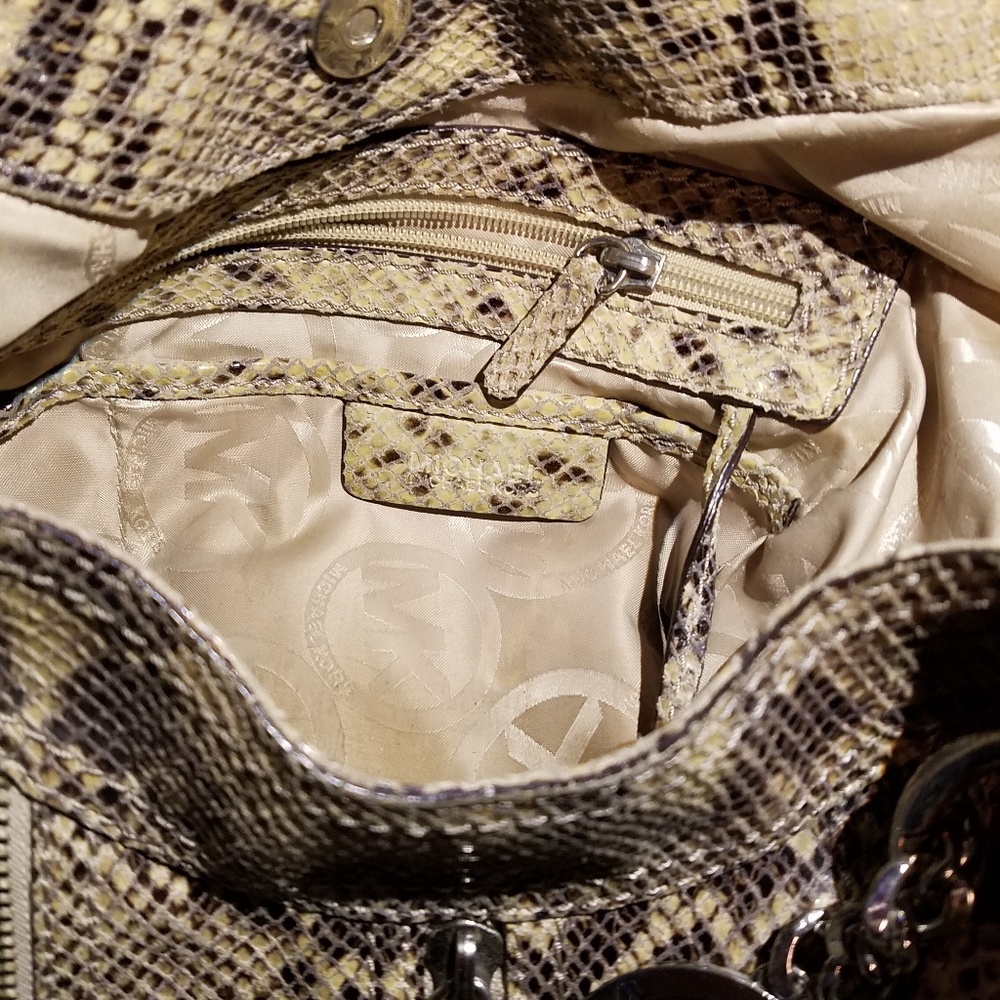 Snake Skin Mk Purse View 4